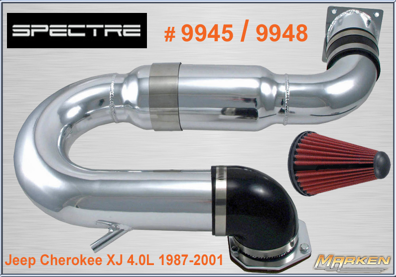 Spectre Cold Air Intake For The Jeep Cherokee Xj 4 0l 1987